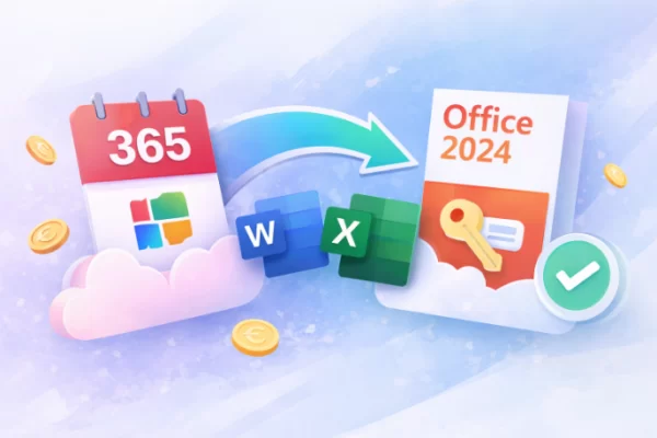 Overstappen Van Microsoft 365 Naar Office 2024 Licentie Met Word En Excel