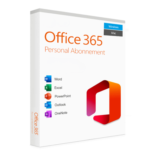 Microsoft 365 Personal box met digitale licentie