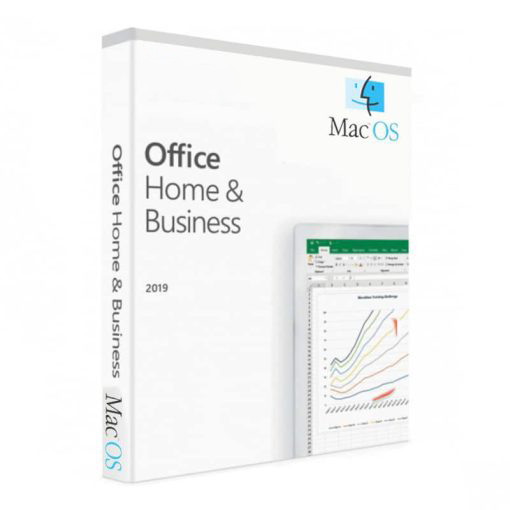 Microsoft Office 2019 Home Business Mac box met digitale licentie