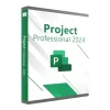 Microsoft Project Professional 2024 box met digitale licentie