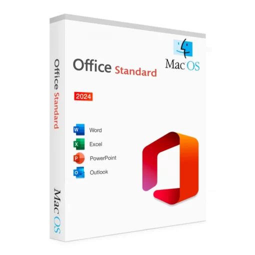Office 2024 Standard Mac Box Met Digitale Licentie