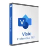 Microsoft Visio Professional 2021 box met digitale licentie